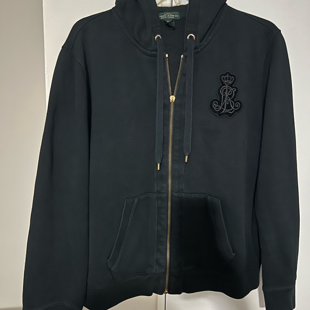 Vintage Lauren Ralph Lauren blue hoodie sweater